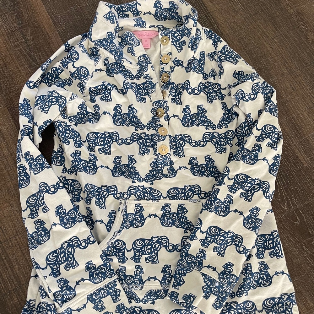 Lilly Pulitzer Elephant Popover